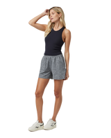 The Vuori Womens Pose Plyo Vest in Black