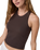 Pose Plyo Vest in French Roast