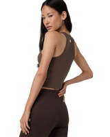 The Vuori Womens Pose Plyo Vest in Java