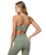 The Vuori Womens All The Feels Bra in Pistachio