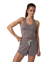 Halo Performance Crop Vest 2.0 in Huckleberry Heather