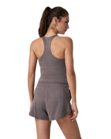 Halo Performance Crop Vest 2.0 in Huckleberry Heather