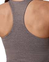 Halo Performance Crop Vest 2.0 in Huckleberry Heather