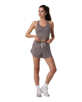 Halo Performance Crop Vest 2.0 in Huckleberry Heather