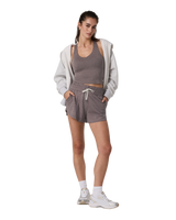 Halo Performance Crop Vest 2.0 in Huckleberry Heather