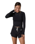 Surge Long Sleeve T-Shirt in Black