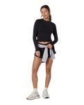 Surge Long Sleeve T-Shirt in Black