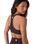 The Vuori Womens Elevation Racer Bra in Raisin Heather