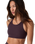 The Vuori Womens Elevation Racer Bra in Raisin Heather