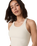 Elevation Racerback Vest in Bone Heather