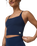 AllTheFeels™ Strappy Back Vest in Blue Coast