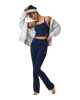 AllTheFeels™ Strappy Back Vest in Blue Coast