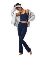 AllTheFeels™ Strappy Back Vest in Blue Coast