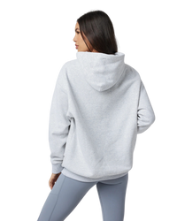The Vuori Womens Restore Oversized Hoodie in Pale Grey Heather