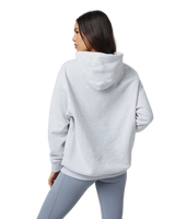 The Vuori Womens Restore Oversized Hoodie in Pale Grey Heather