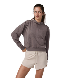 Halo Modern Hoodie in Huckleberry Heather