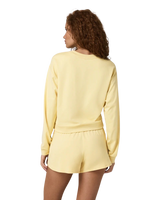 Halo Modern Sweatshirt in Lemon Snap Heather