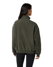 Restore 1/4 Zip Sweatshirt in Army