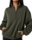 Restore 1/4 Zip Sweatshirt in Army
