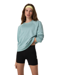 Halo Sweatshirt in Sea Spray Heather