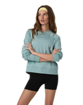 Halo Sweatshirt in Sea Spray Heather