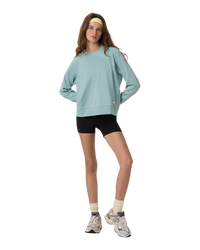 Halo Sweatshirt in Sea Spray Heather
