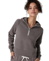 Restore Half Zip Hoodie in Chia