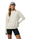 The Vuori Womens Sedona Weekender Sweatshirt in Bone