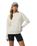 The Vuori Womens Sedona Weekender Sweatshirt in Bone