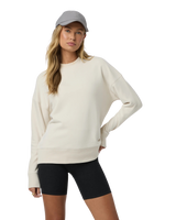 The Vuori Womens Sedona Weekender Sweatshirt in Bone