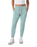 The Vuori Womens Performance Joggers in Sea Spray Heather