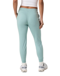 The Vuori Womens Performance Joggers in Sea Spray Heather