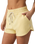 Halo Performance Shorts 2.0 in Lemon Snap Heather