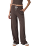Halo Essential Wide Leg Trousers in Java Heather