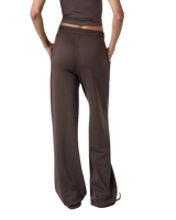 Halo Essential Wide Leg Trousers in Java Heather