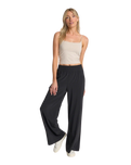 Villa Wideleg Trousers in Black