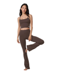 AllTheFeels™ Slim Flare Trousers in Java