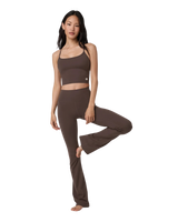 AllTheFeels™ Slim Flare Trousers in Java