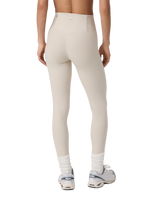 The Vuori Womens Clean Elevation Leggings in Bone Heather