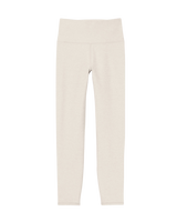 The Vuori Womens Clean Elevation Leggings in Bone Heather