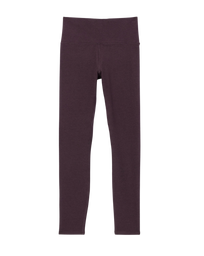 The Vuori Womens Clean Elevation Leggings in Raisin Heather