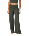Halo Easy Wideleg Trousers in Army Heather