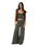 Halo Easy Wideleg Trousers in Army Heather