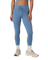 The Vuori Womens Daily Pocket Leggings in Light French Blue