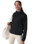 Renew Trainer Shell Jacket in Black