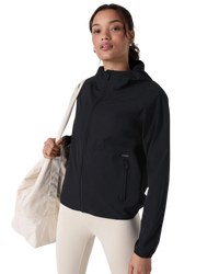 Renew Trainer Shell Jacket in Black