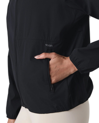 Renew Trainer Shell Jacket in Black