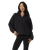 Alpine Zip Fleece Jacket in Black