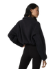 Alpine Zip Fleece Jacket in Black