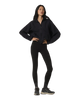 Alpine Zip Fleece Jacket in Black